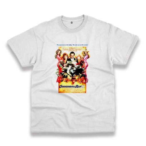 Retro Classic Cannonball Run 2 1984 Casual T Shirt