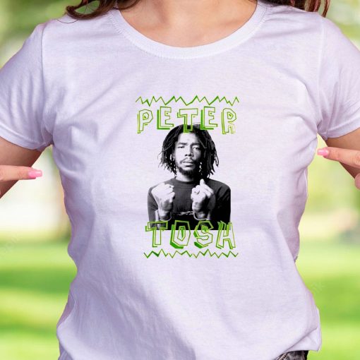 Retro Reggae Jamaica Peter Tosh Casual T Shirt