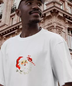 Retro Santa Design Funny Christmas T Shirt 2 Retro Santa Design Funny Christmas T Shirt 3