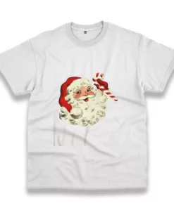 Retro Santa Design Funny Christmas T Shirt 3 Retro Santa Design Funny Christmas T Shirt 4
