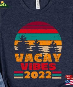 Retro Vacay Vibes 2022 Shirt Sunset Hiking Mode Sweatshirt Hoodie