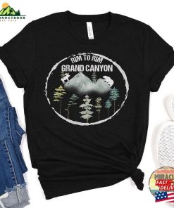 Rim To Crewneck Shirt Grand Canyon R2r 2022 Hiker Medal National Park Hiking Camping Sweatshirt Classic