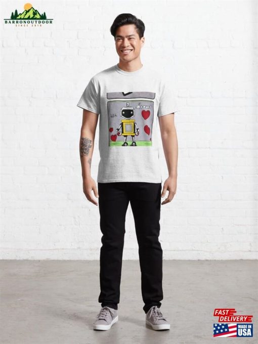 Robot In The Style Of Famous Art Classic T-Shirt Hoodie