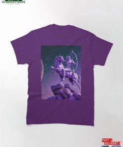 Sagittarius Zodiac Embracing Jupiter Classic T-Shirt Hoodie