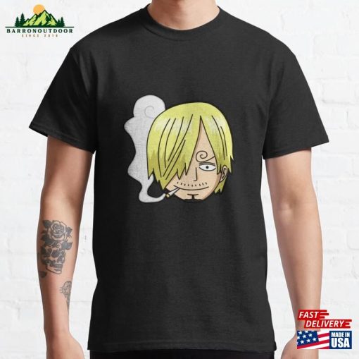 Sanji’s Face Chibi Classic T-Shirt Hoodie