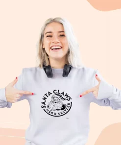 Santa Claus Hard Seltzer Ugly Christmas Sweater