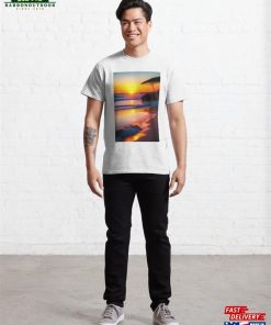Santa Monica Beach Sunset Classic T-Shirt Unisex 2 Santa Monica Beach Sunset Classic T Shirt Unisex 3