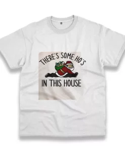 Santa There Is Some Ho'S In This House Funny Christmas T Shirt 3 Santa There Is Some HoS In This House Funny Christmas T Shirt 4