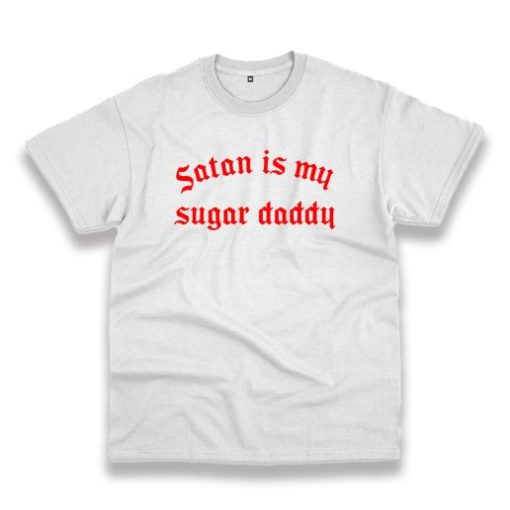 Satan Is My Suggar Daddy Vintage Tshirt