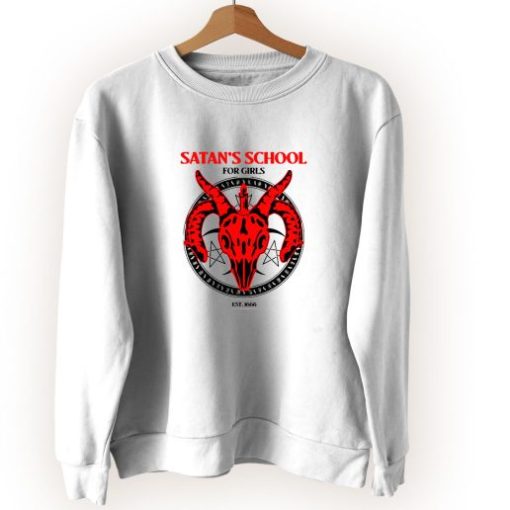 Satan School For Girls Vintage Sweatshirt