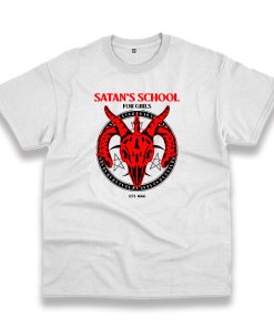 Satan School For Girls Vintage Tshirt Satan School For Girls Vintage Tshirt