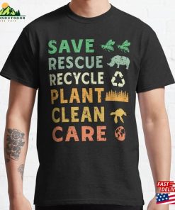Save Rescue Recycle Classic T-Shirt Save Rescue Recycle Classic T-Shirt