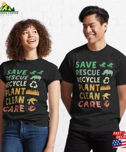 Save Rescue Recycle Classic T-Shirt