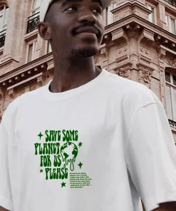 Save Some Planet For Us Please Casual Earth Day T Shirt 3