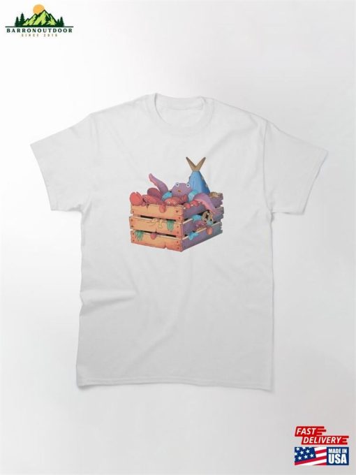 Seafood Crate Classic T-Shirt Sweatshirt Hoodie