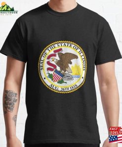 Seal Of Illinois Classic T-Shirt Unisex Sweatshirt Seal Of Illinois Classic T-Shirt Unisex Sweatshirt