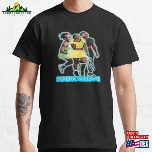 Serena Williams Tennis Goat Classic T-Shirt Sweatshirt Unisex