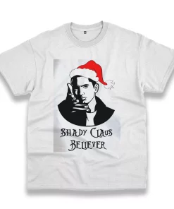 Shady Claus Believer Funny Christmas T Shirt Shady Claus Believer Funny Christmas T Shirt