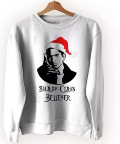Shady Claus Believer Ugly Christmas Sweater 5