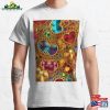 Shiny Candy Colorful Hearts Amazing Patterns Classic T-Shirt Unisex
