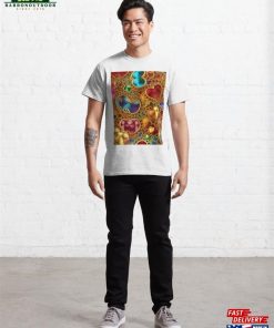 Shiny Candy Colorful Hearts Amazing Patterns Classic T Shirt Unisex 4