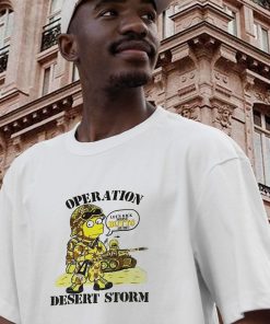 Simpsons Bart Operation Desert Storm Casual T Shirt 3