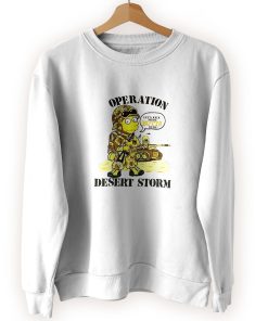 Simpsons Bart Operation Desert Storm Cool Sweatshirt Simpsons Bart Operation Desert Storm Cool Sweatshirt
