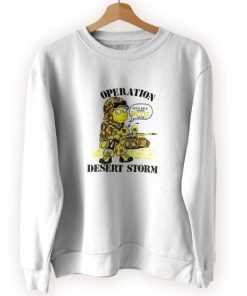 Simpsons Bart Operation Desert Storm Cool Sweatshirt 3 Simpsons Bart Operation Desert Storm Cool Sweatshirt 4