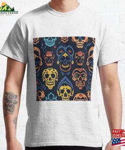 Skull Pattern Abstract Designs Classic T-Shirt Unisex Sweatshirt Skull Pattern Abstract Designs Classic T-Shirt Unisex Sweatshirt