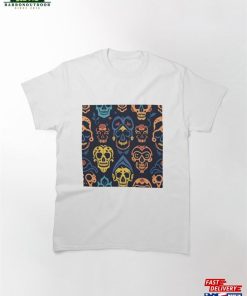 Skull Pattern Abstract Designs Classic T-Shirt Unisex Sweatshirt