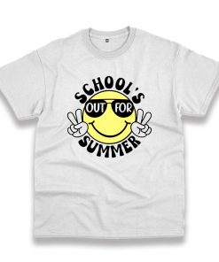 Smiley Schools Out For Summer Vintage Tshirt Smiley Schools Out For Summer Vintage Tshirt