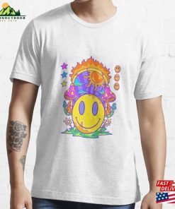 Smiley Summer Good Vibes Essential T-Shirt Classic Sweatshirt Smiley Summer Good Vibes Essential T-Shirt Classic Sweatshirt