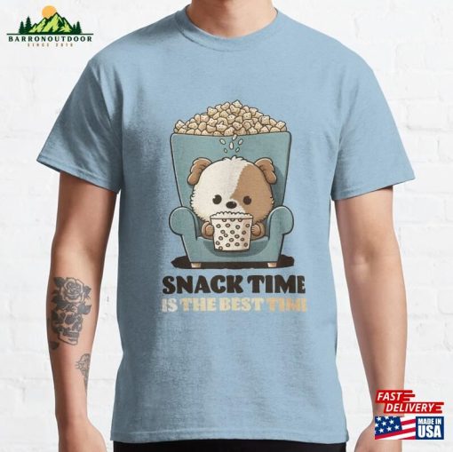 Snack Time Is The Best Classic T-Shirt Unisex