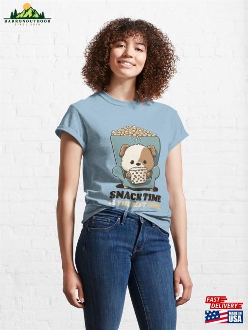 Snack Time Is The Best Classic T-Shirt Unisex