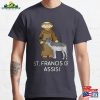 St Francis Catholic Saint Of Assisi Patron Animals Classic T-Shirt Unisex