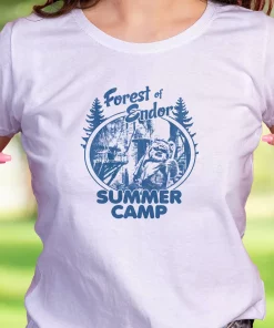 Star Wars Wicket Ewoks Endor Forest Camp Thanksgiving Vintage T Shirt