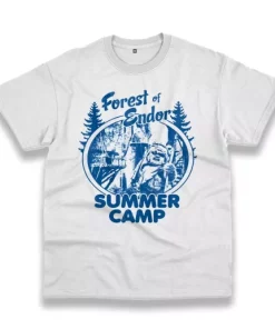 Star Wars Wicket Ewoks Endor Forest Camp Thanksgiving Vintage T Shirt 4