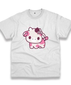Strawberry Cow Kawaii Trendy Casual T Shirt