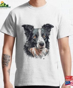 Streamlined Shep Realistic Border Classic T-Shirt Streamlined Shep Realistic Border Classic T-Shirt