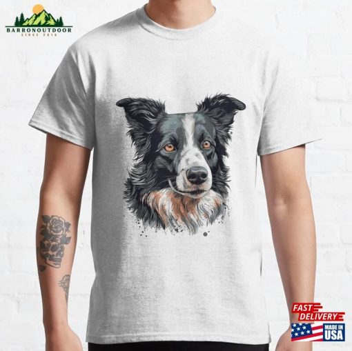 Streamlined Shep Realistic Border Classic T-Shirt