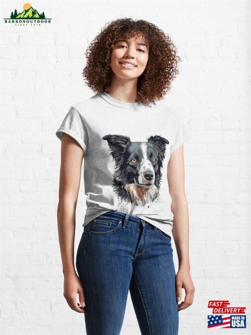 Streamlined Shep Realistic Border Classic T-Shirt