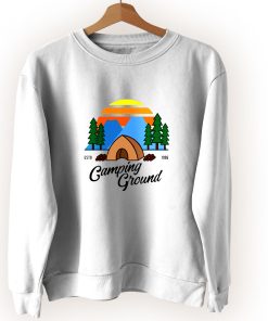 Summer Camping Ground Vintage Sweatshirt Summer Camping Ground Vintage Sweatshirt