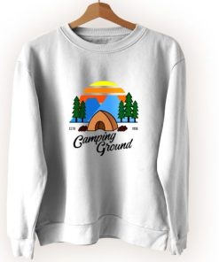 Summer Camping Ground Vintage Sweatshirt