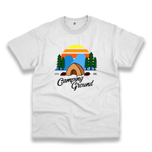 Summer Camping Ground Vintage Tshirt