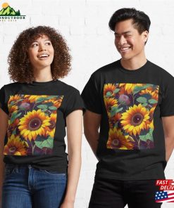 Sunflowers Classic T-Shirt Unisex 2 Sunflowers Classic T Shirt Unisex 3