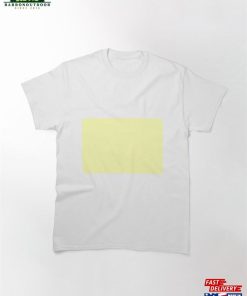 Sunny Pastel Yellow Solid Color Classic T-Shirt Sweatshirt