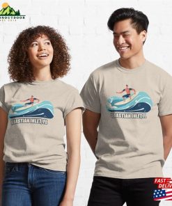 Surfin Sebastian Inlet Florida Classic T-Shirt Unisex