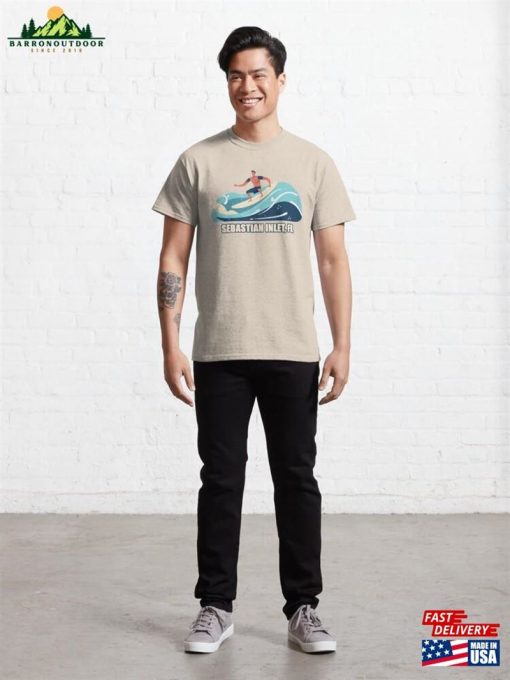 Surfin Sebastian Inlet Florida Classic T-Shirt Unisex