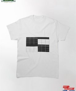 Tables Black Amp White Classic T-Shirt Unisex Sweatshirt