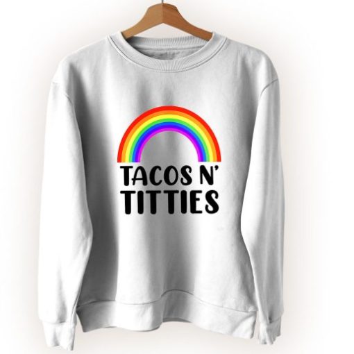 Tacos N Titties Vintage Sweatshirt